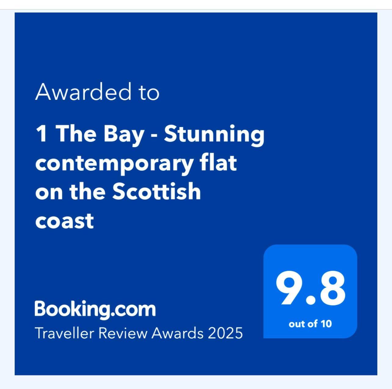1 The Bay - Stunning Contemporary Flat On The Scottish Coast Daire Coldingham Dış mekan fotoğraf